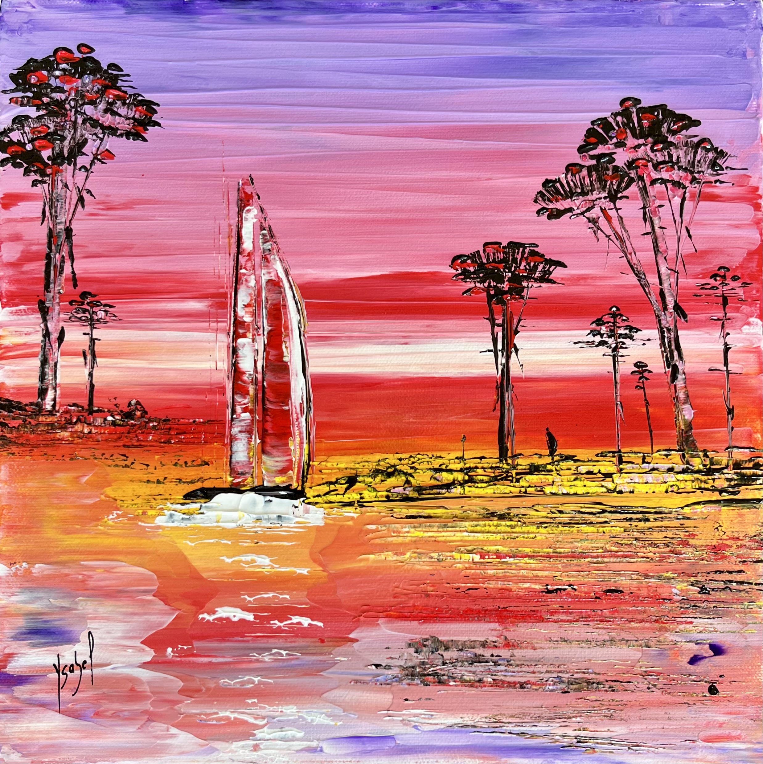 Ysabel LAFFITTE ARTISTE PEINTRE LANDES