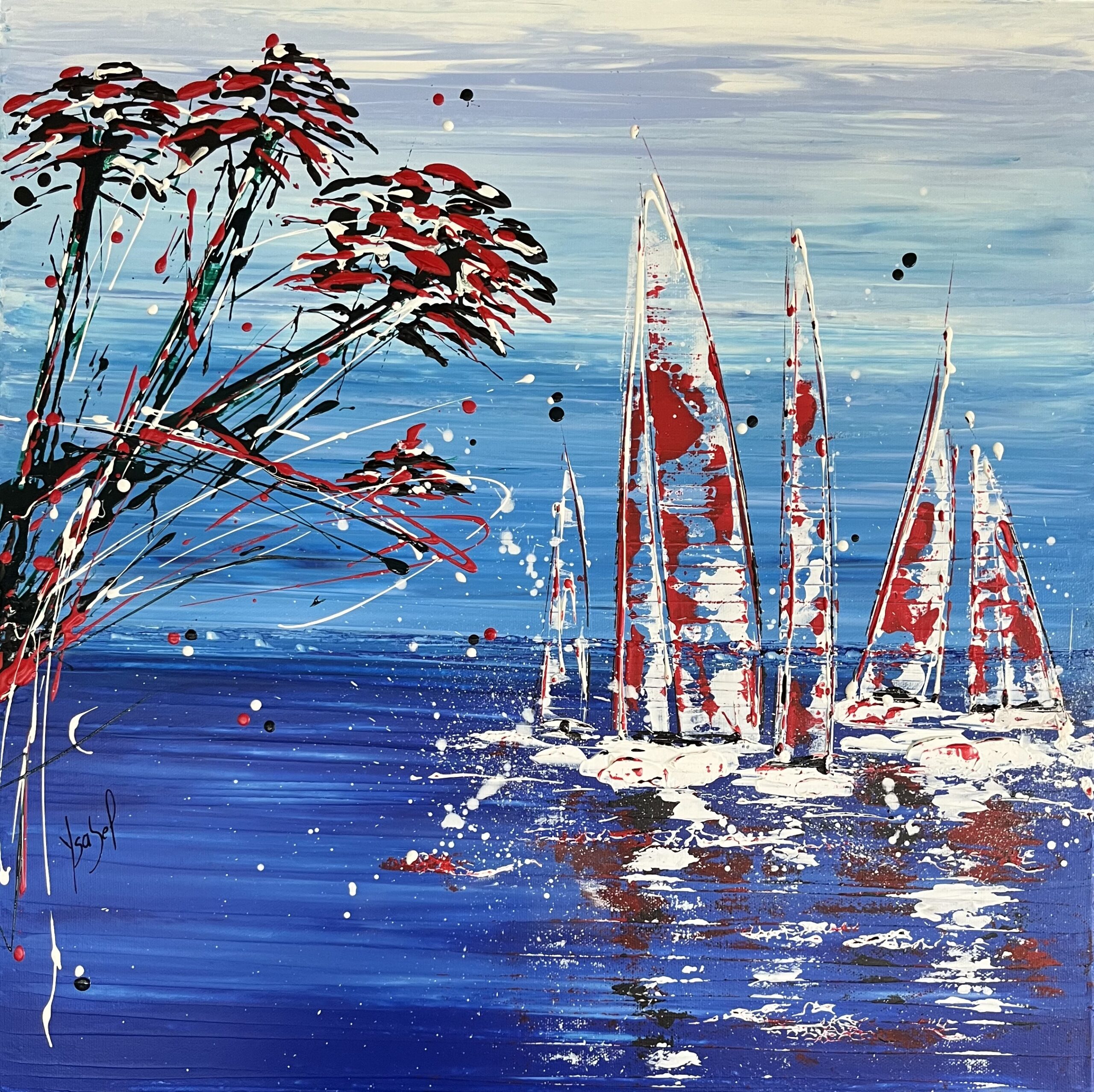 YSABEL LAFFITTE ARTISTE PEINTRE LANDES