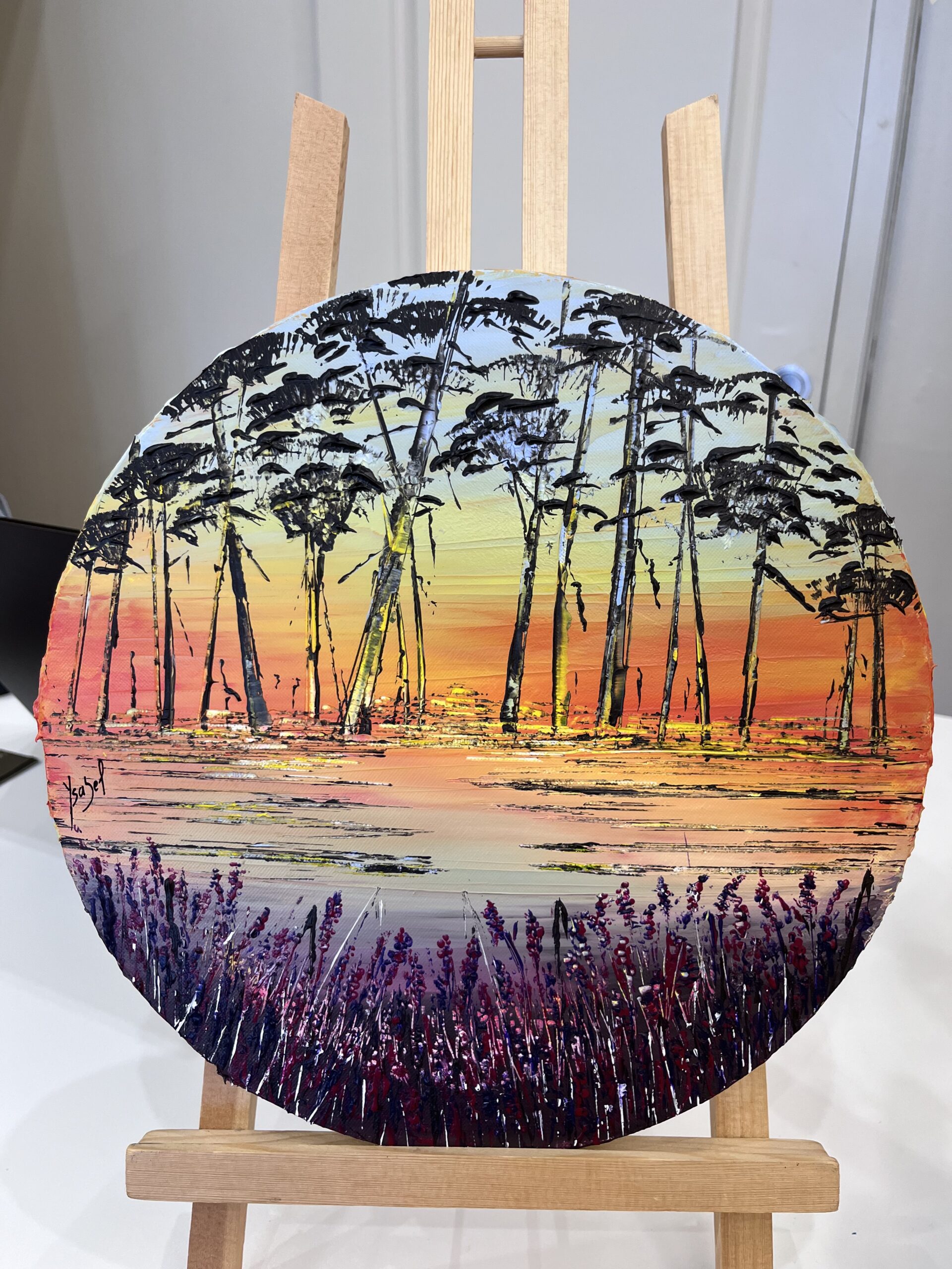 YSABEL LAFFITTE ARTISTE PEINTRE LANDES