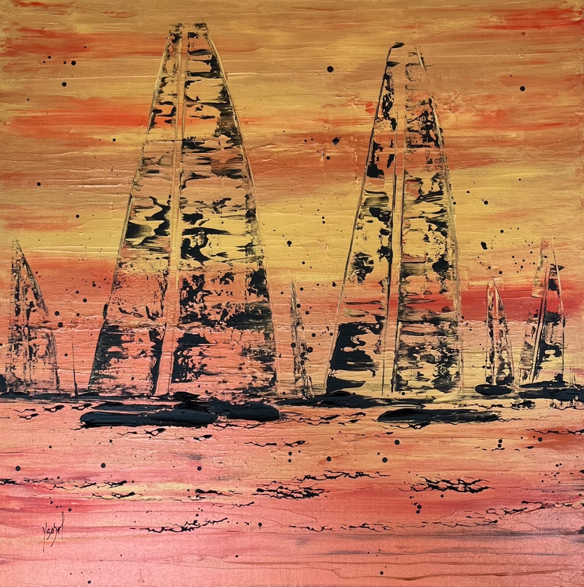 Ysabel laffitte artiste peintre landes