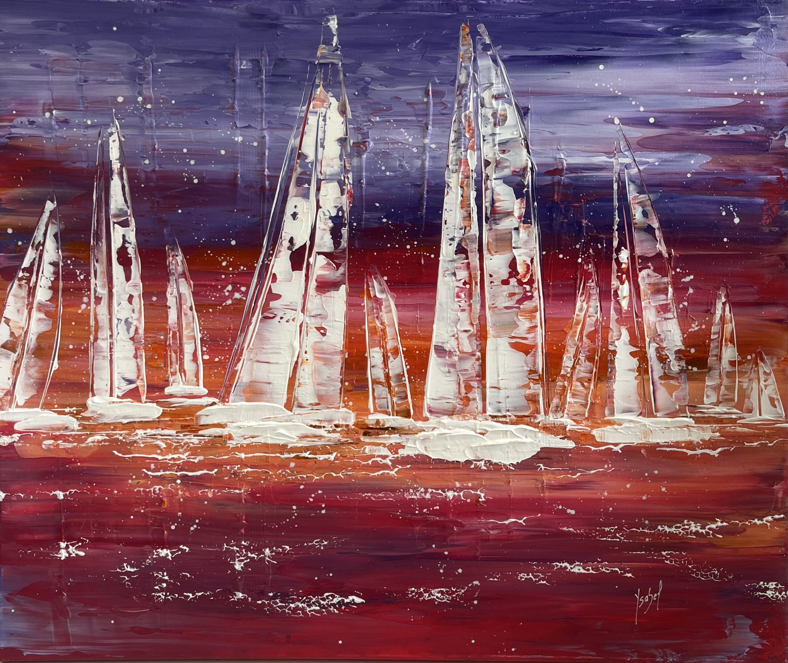 YSABEL LAFFITTE ARTISTE PEINTRE LANDES